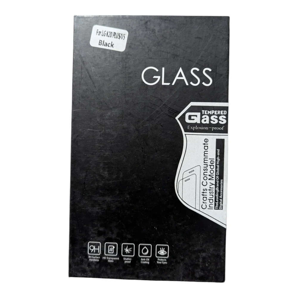 G5. Premium Tempered Glass 9H Screen Protector For‎ LG K20 Plus/V5